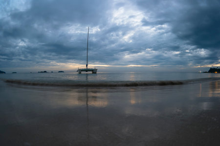 Koh Chang Island, Klong Prao Beach in Trat Province Thailandの写真素材