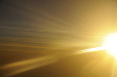 Abstract orange color star burst for abstract concepts or backgrounds.の写真素材