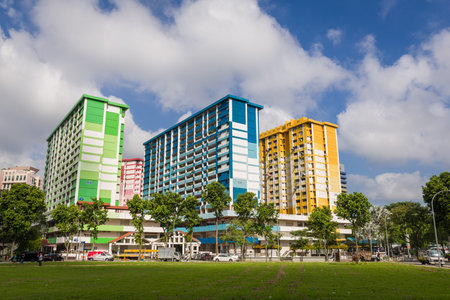 Singapore, 23 Feb 2016: Prominent landmark of Rochor Centre, slated to be demolished in 2016 to make...