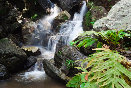 Waterfalls in Kanchanaburi, Thailand