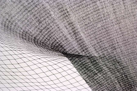 Net in black and whiteの写真素材