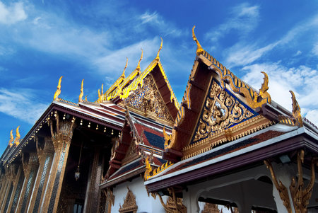 The compound of the Temple of Emerald Buddha