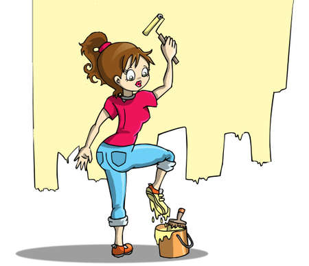 paintingの写真素材