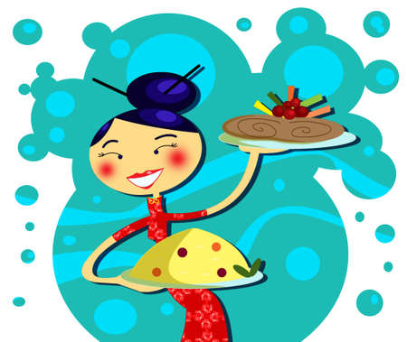 chinese restaurantの写真素材