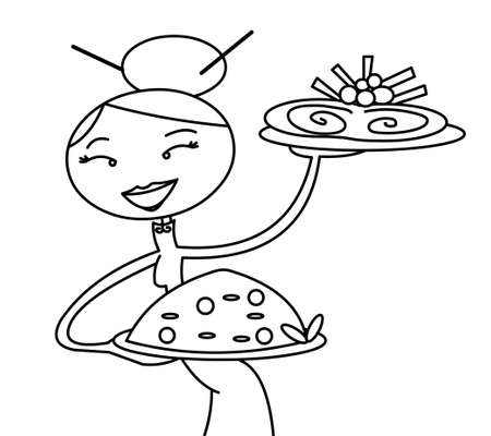 chinese restaurantの写真素材