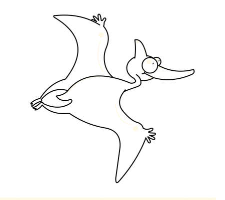 pterosaurs dinosaurの写真素材