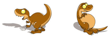 T-rex dinosaurの写真素材