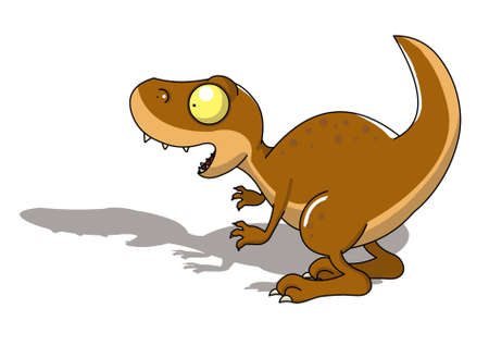 T-rex dinosaurの写真素材