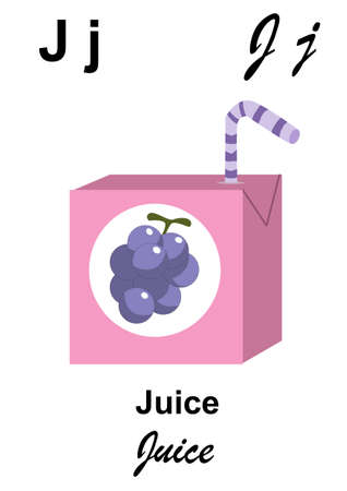 alphabet and fruitの写真素材