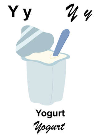 alphabet and fruitの写真素材