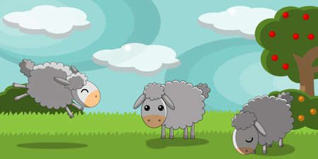 sheepsの写真素材