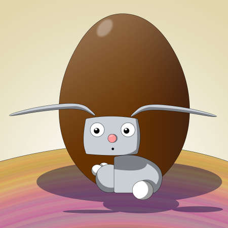 Easter bunnyの写真素材