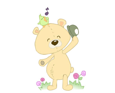 teddy bearの写真素材