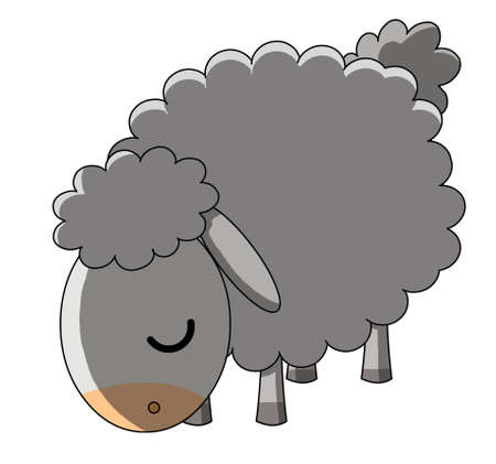 sheepの写真素材