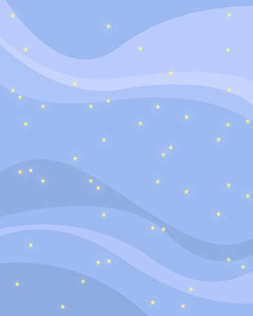 starry skyの写真素材