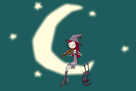 young witchの写真素材