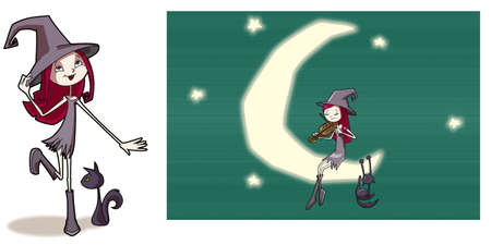 young witchの写真素材