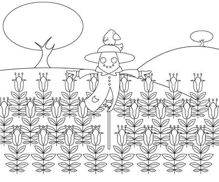 scarecrowの写真素材