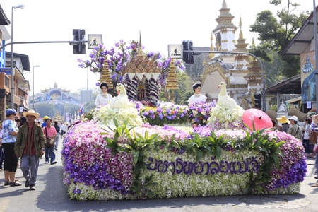 Thailand Flower Festivalのeditorial素材