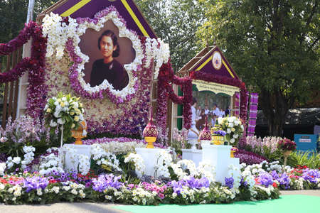 Flowers festival at Thailandのeditorial素材