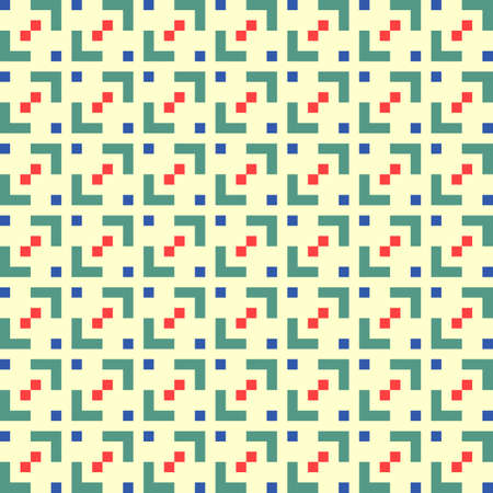 Seamless geometric abstract pattern. Vector illustration. Element, design.のイラスト素材