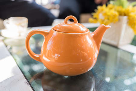my holiday with green teaの写真素材