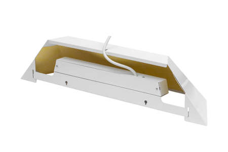 uv lamp for disinfection of virus and bacteria of insects trap isolatedの写真素材