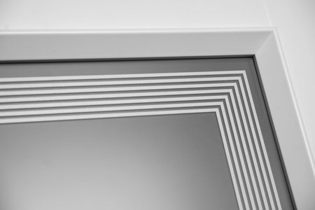 stylish and modern wooden door parts indoor