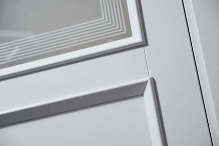 stylish and modern wooden door parts indoorの写真素材
