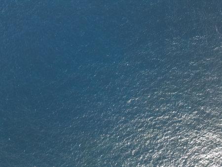 clean blue water texture, aqua backgroundの写真素材