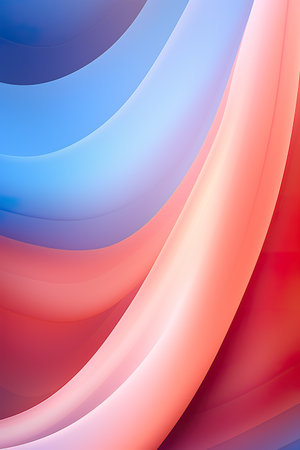 creative wave and swirl background, glow design pattern, wavy elegant and futuristic, in style of red, pink and blueの素材