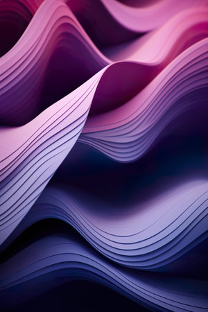 creative wave and swirl background, pastel pink and purple design pattern and blue elements, wavy elegant and futuristicの素材