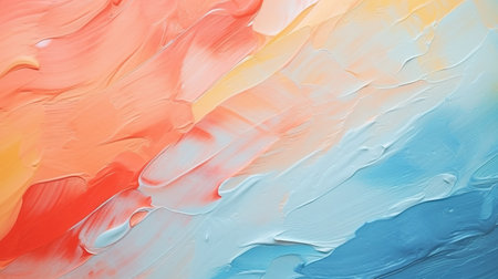 colorful oil paint background, in style of red, yellow and blue watercolor, abstract artistic pattern dropletの素材