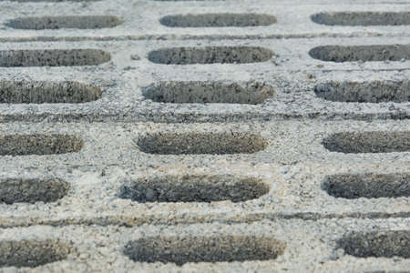 Concrete block in construction siteの写真素材
