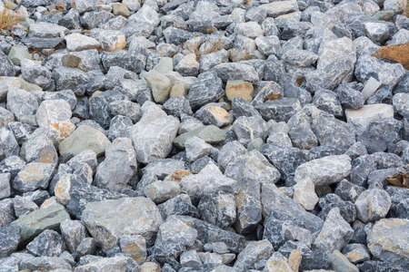 Close up of gravel backgroundの写真素材
