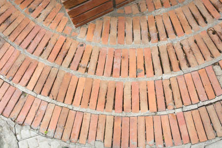 Brick floor patternの写真素材