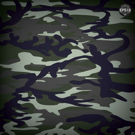 Camouflage military, vectorのイラスト素材