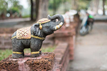 Elephant statueの写真素材