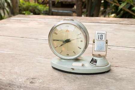 Vintage clockの写真素材