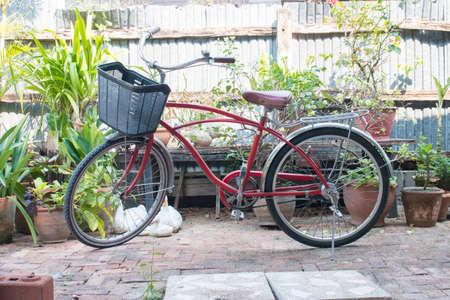 Vintage bicycleの写真素材