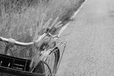 Vintage bicycleの写真素材
