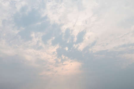 blue sky and cloudの写真素材