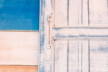 vintage windowの写真素材