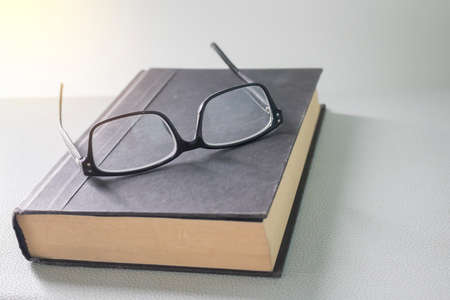 Books and Glassesの写真素材