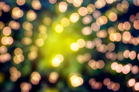 Abstract bokeh light background,Circular bokeh background