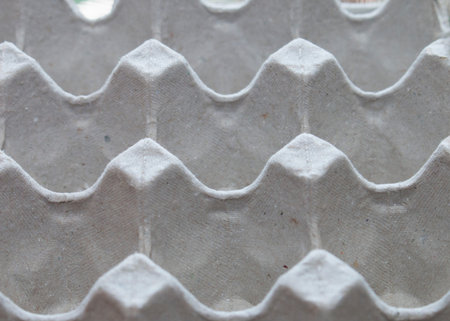 Empty egg paper ,Closup