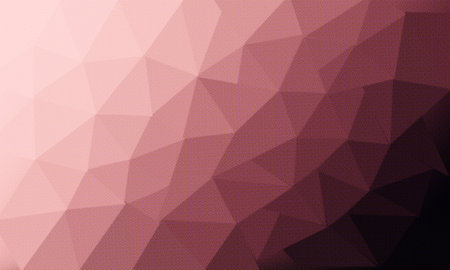 Multicolor dark pink geometric rumpled triangular low poly style gradient illustration graphicの写真素材