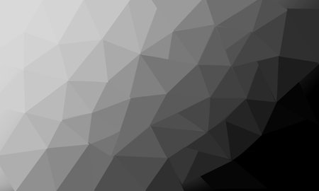 Abstract polygonal space low poly darkの写真素材