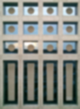 Blurry shot of  building facade in Bangkok. For background