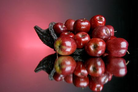 cornucopia of abundant fruitの写真素材